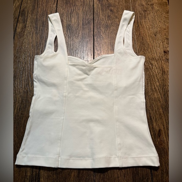 Free People Intimately Somewhere Sometime Tank Top Size XS in Ivory NWT - Picture 3 of 9